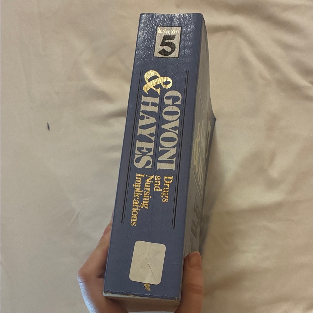 Govoni & Hayes Drugs and Nursing Implications Book Edition 5 - Picture 5 of 8